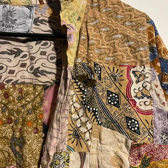 Unique Roxy patchwork shirt - Picture 7 of 10